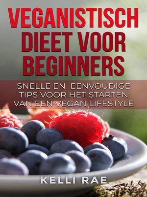 cover image of Veganistisch dieet voor beginners